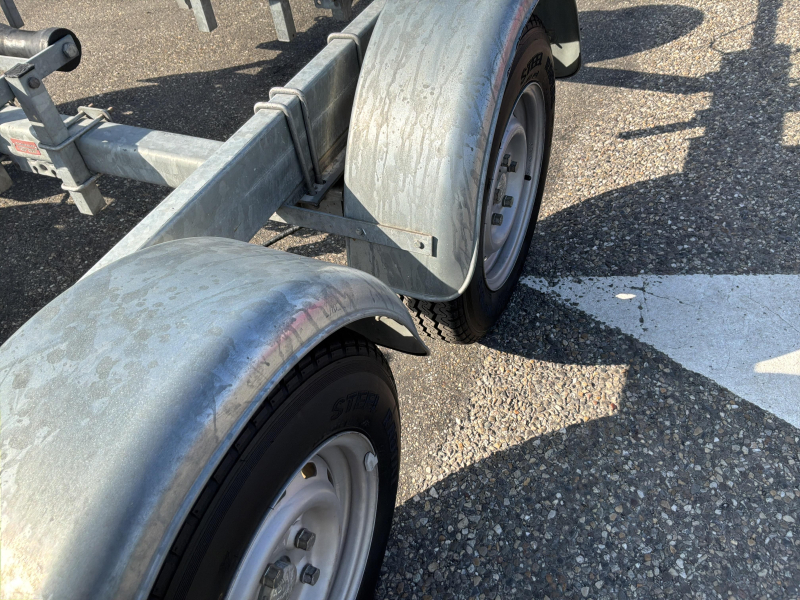 Kalf Boottrailer tandemasser
