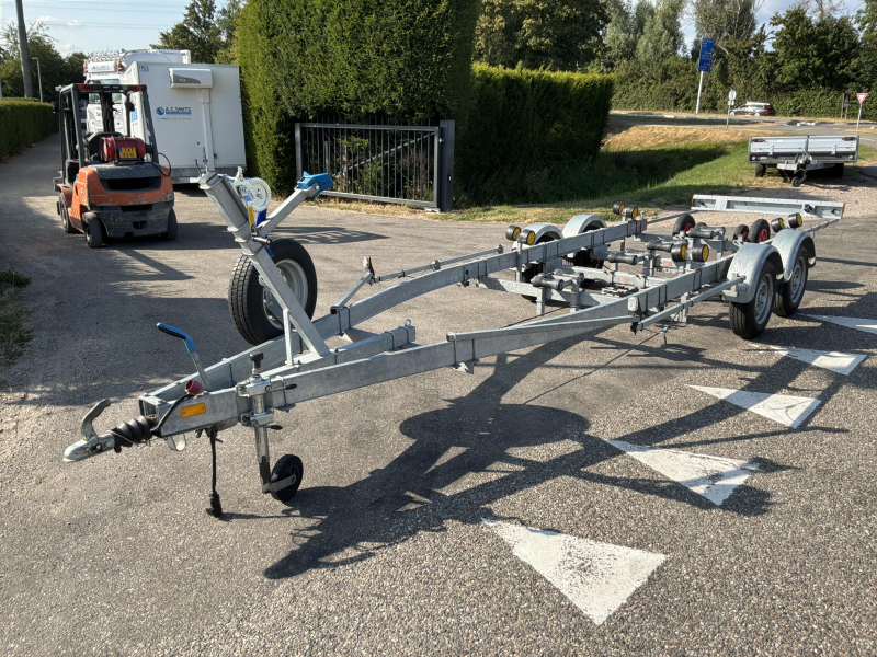 Kalf Boottrailer tandemasser