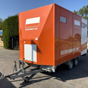Peters Bodemsanerings aanhangwagen